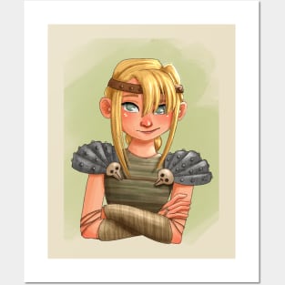 Astrid HTTYD Posters and Art